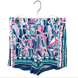 Lily Pulitzer | Anchor Print Shorts Sz Small